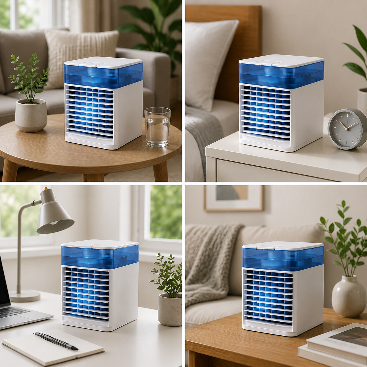 PolarLux Air/ Climatizador Portátil Evaporativo - Refresca en Segundos
