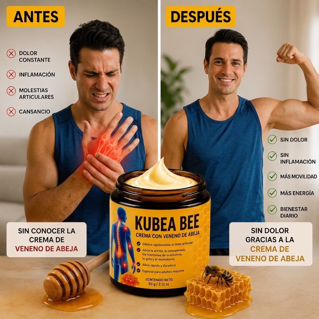 OFERTA 2X1 KUBEA BEE Crema Veneno de Abeja - Alivio 100% Natural