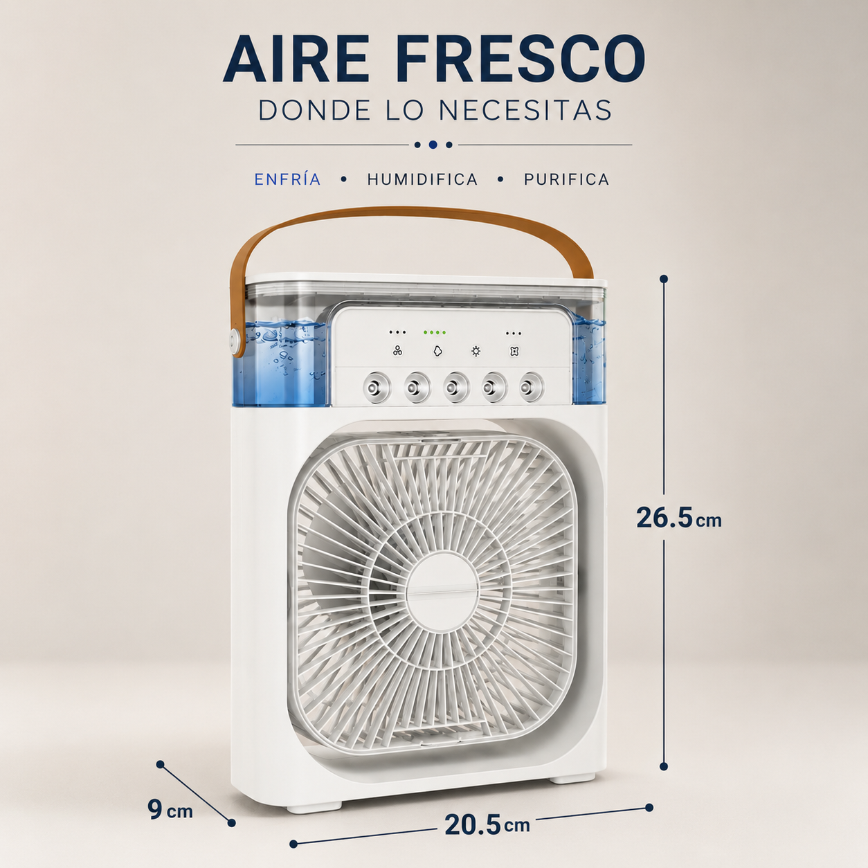 KubeaFresh™ Aire Fresco Donde Lo Necesites