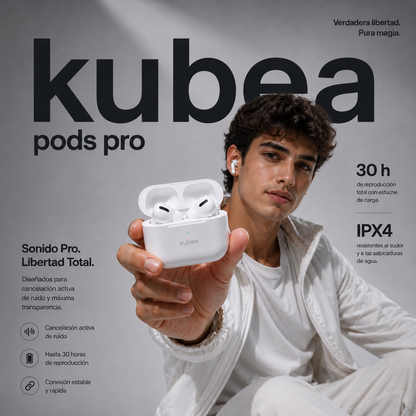 KUBEA PODS PRO (🎧Auriculares Inalámbricos 2ª Generación)