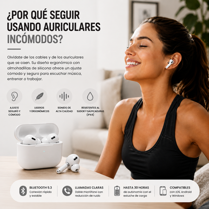 KUBEA PODS PRO (🎧Auriculares Inalámbricos 2ª Generación)