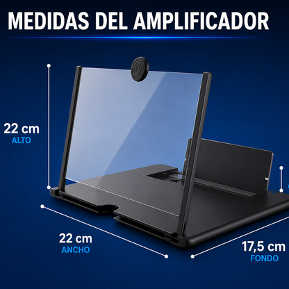 KubeaGlass Amplificador de Pantalla 12"