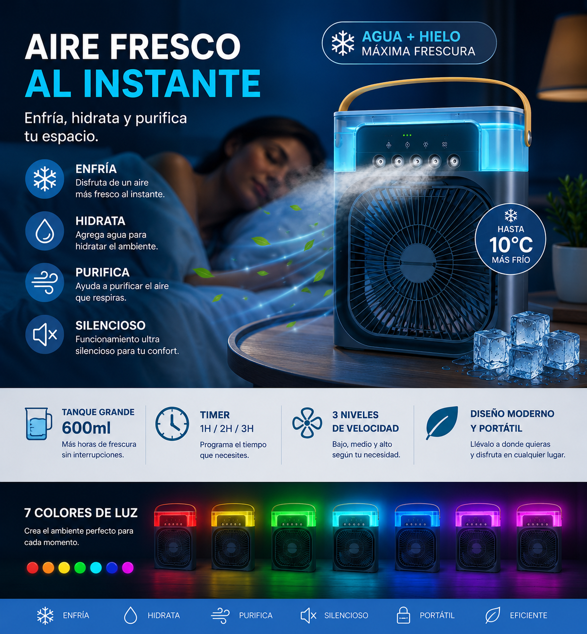 KubeaFresh™ Aire Fresco Donde Lo Necesites