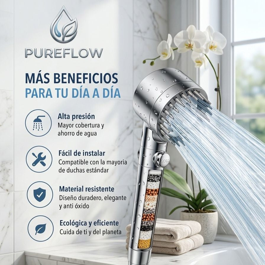 PureFlow Spa Alta Presión con Filtro Purificador
