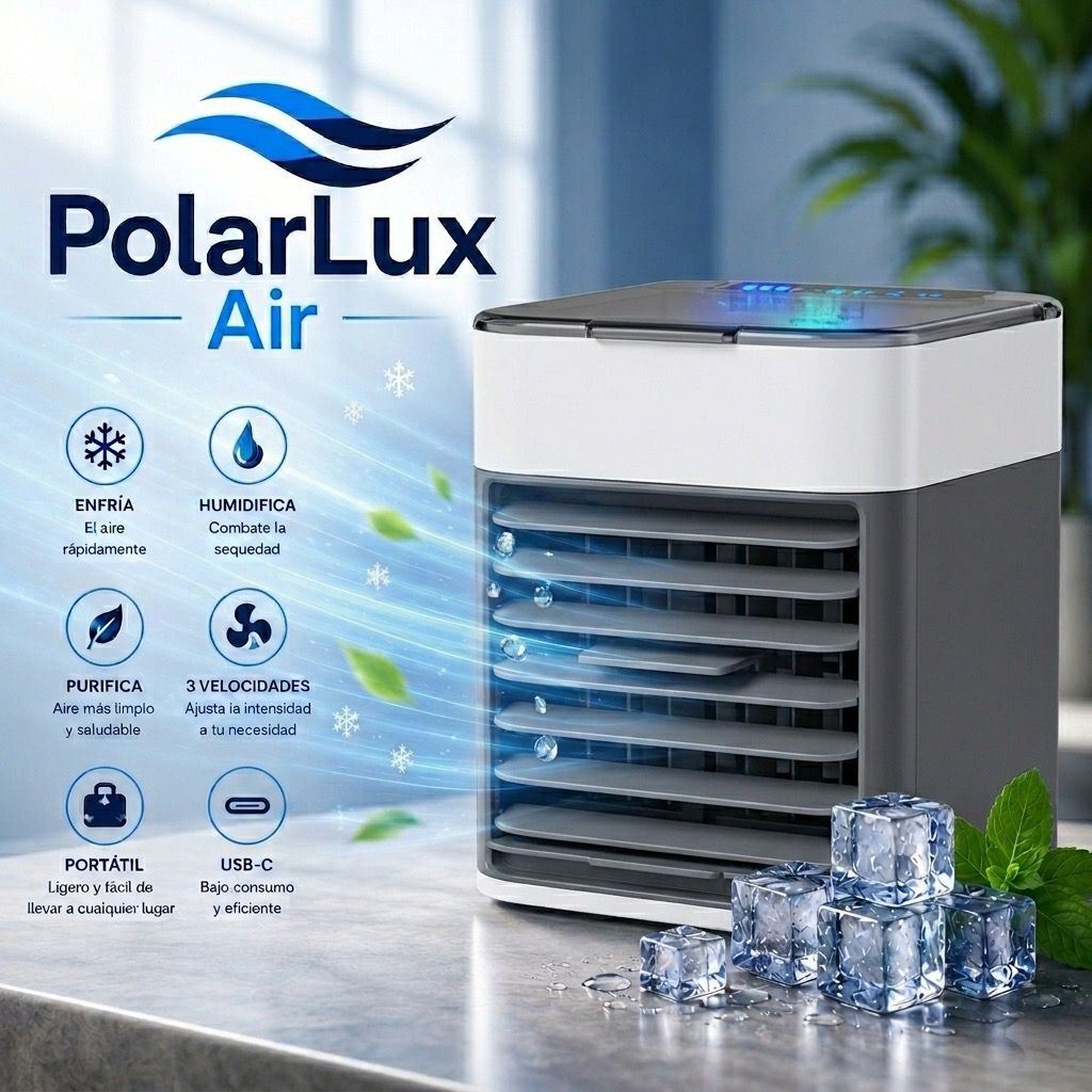 PolarLux Air Potencia de enfriamiento que se nota desde el primer segundo