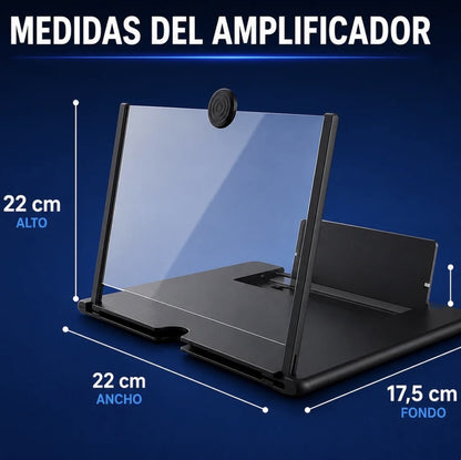 KubeaGlass Amplificador de Pantalla 12"