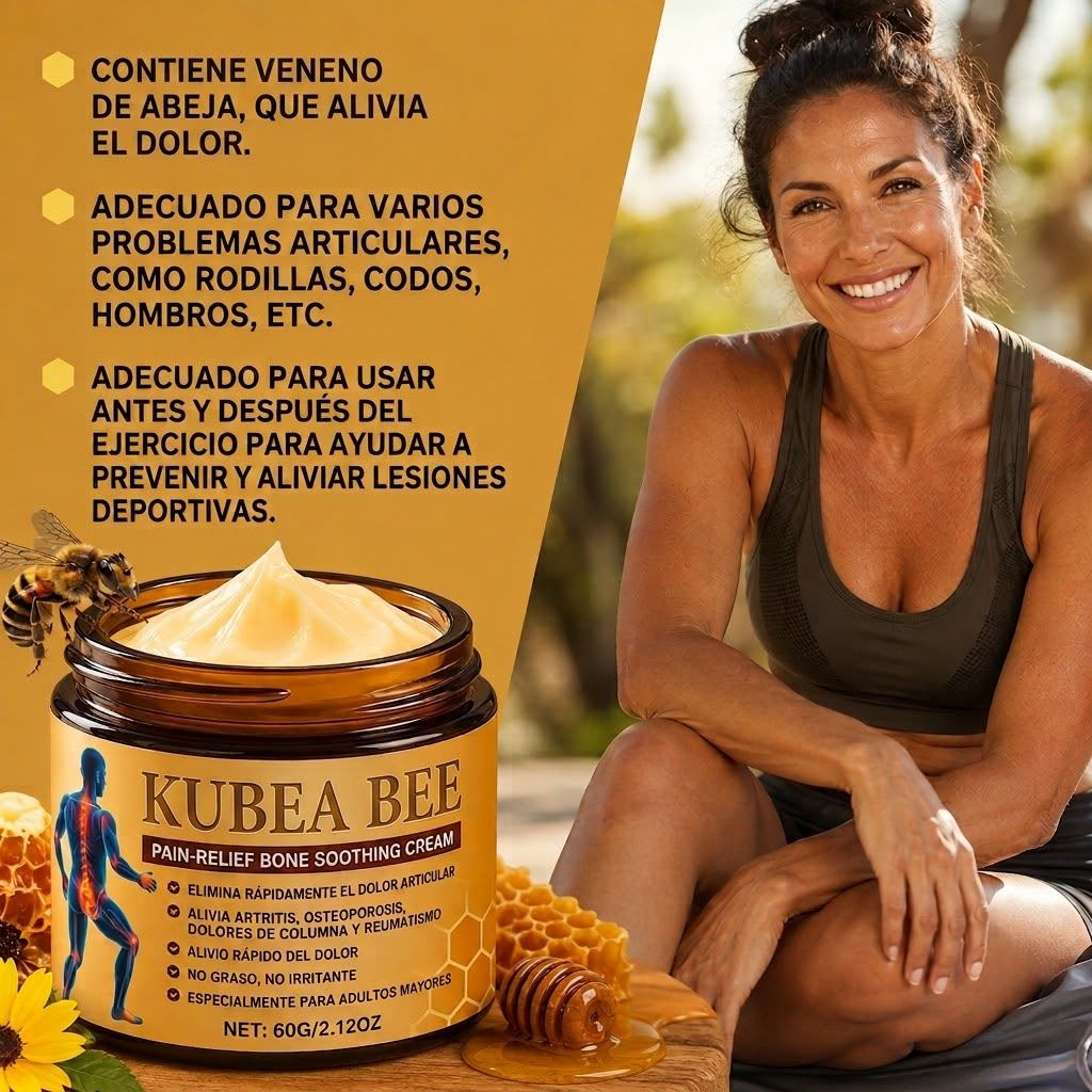 OFERTA 2X1 KUBEA BEE Crema Veneno de Abeja - Alivio 100% Natural