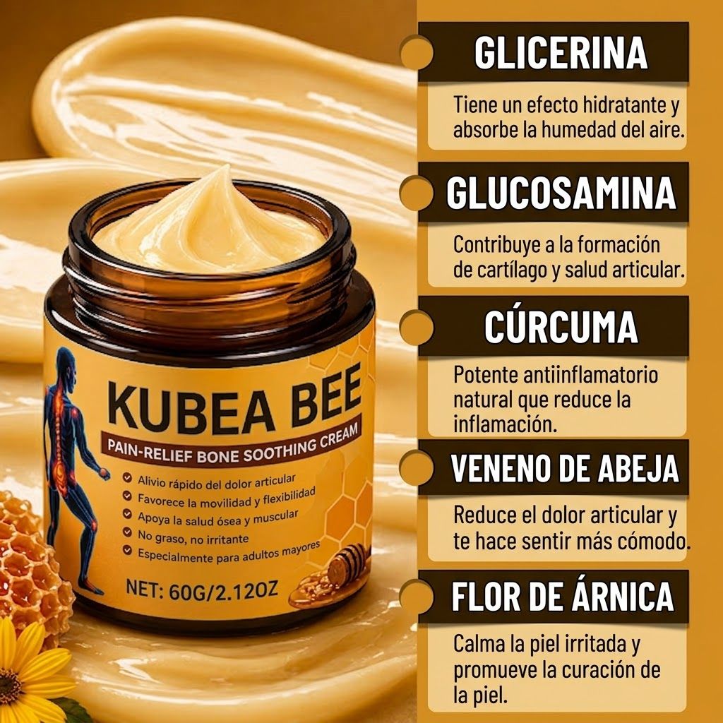 OFERTA 2X1 KUBEA BEE Crema Veneno de Abeja - Alivio 100% Natural